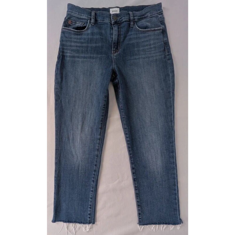Hudson Natalie Midrise Slim Boyfriend Crop Jeans Sz 29